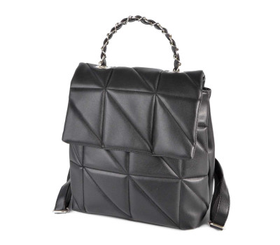 711 рюкзак чорний Lucherino