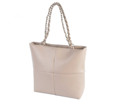 715 сумка екошкіра беж тауп Lucherino