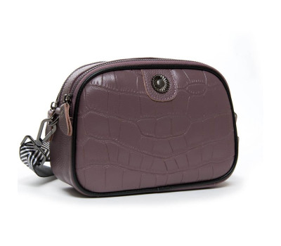 Сумка жіноча Клатч шкіра ALEX RAI BM 881 purple Podium