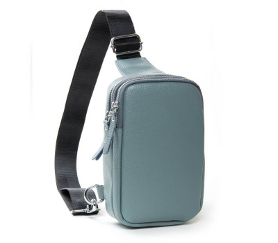 Сумка жіноча Клатч шкіра ALEX RAI BM 1801 blue Podium