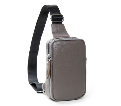 Сумка жіноча Клатч шкіра ALEX RAI BM 1801 grey Podium