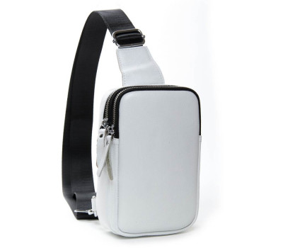 Сумка жіноча Клатч шкіра ALEX RAI BM 1801 white Podium