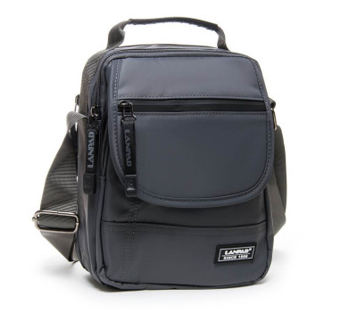 Сумка Чоловіча Планшет нейлон Lanpad 9637 grey Podium