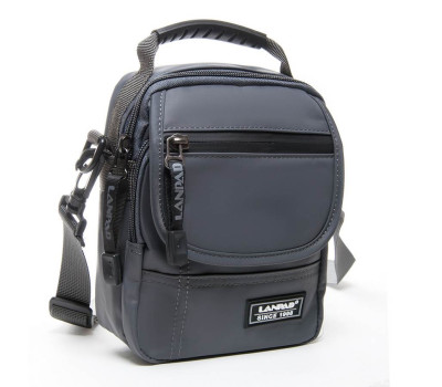 Сумка Чоловіча Планшет нейлон Lanpad 7634 grey Podium