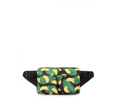 Сумка на пояс POOLPARTY Bumper з бананами (bumper-bananas)