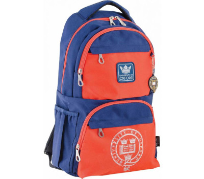 Рюкзак для підлітків YES  OX 233, синьо-помаранчовий, 31*46*17