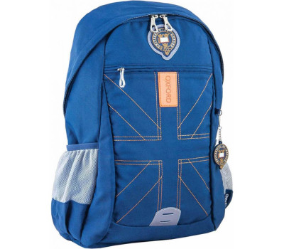 Рюкзак подростковый YES  OX 316, синий, 30.5*46.5*15.5