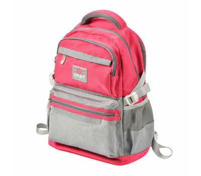 Рюкзак молодіжний SMART TN-05 Rider, сір/рож