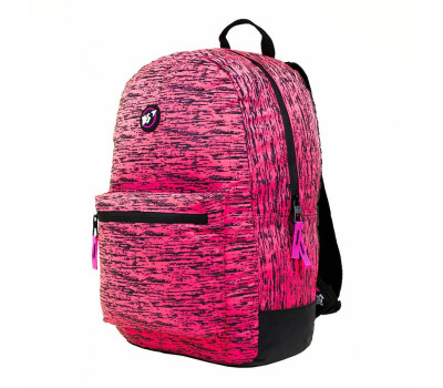Рюкзак молодежный YES R-02  "Agent Reflective" розовый