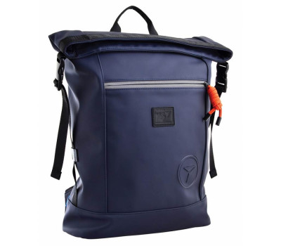 Рюкзак міський YES soft-touch Roll-top T-62 "Black Shadow"