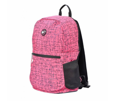 Рюкзак молодежный YES R-09  "Сompact Reflective" розовый