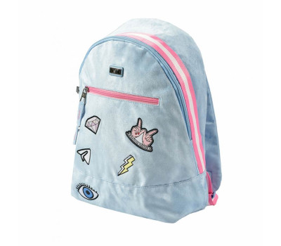 Рюкзак молодежный YES T-94  "Tusa" голубой