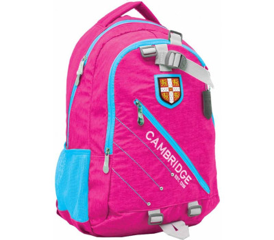 Рюкзак підлітковий CA058 "Cambridge", рожевий, 29 * 13.5 * 46 см