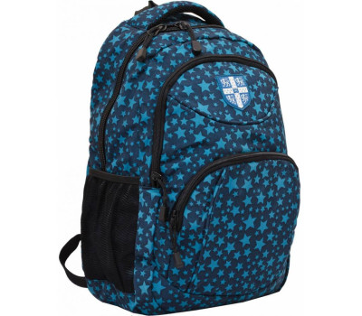 Рюкзак подростковый YES  CA011 "Cambridge", синий, 32.5*13*45.5см