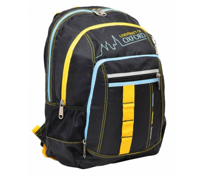 Рюкзак подростковый YES  "Oxford" ХО76 черный, 42*32*18см