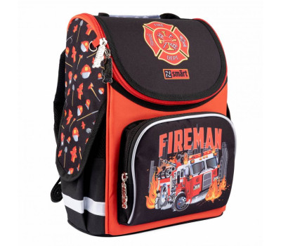 Рюкзак шкільний каркасний Smart PG-11 Fireman