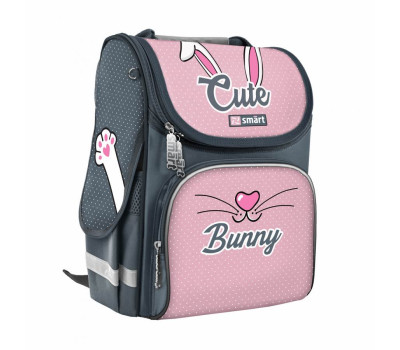 Рюкзак шкільний каркасний  Smart PG-11 Bunny