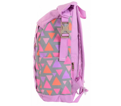 Рюкзак городской YES  Roll-top T-61 "Colorful geometry"