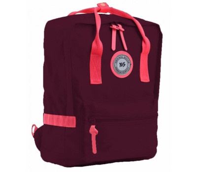 Рюкзак подростковый YES  ST-24 Tawny port, 36*25.5*13.5