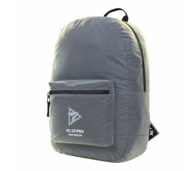 Рюкзак молодіжний YES R-03  "Ray Reflective" сірий