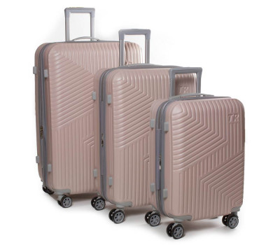 Дорожня Валіза 31 ABS-пластик 802 pink Podium