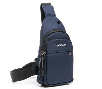 Сумка Чоловіча на плече нейлон Lanpad 6021 blue