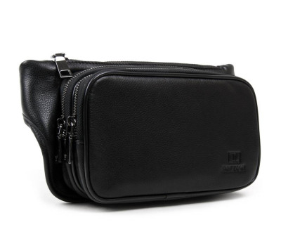 Сумка Чоловіча на пояс шкіра BRETTON 407-85 black