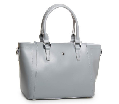 Сумка жіноча класична шкіра ALEX RAI 36-2107 light-grey