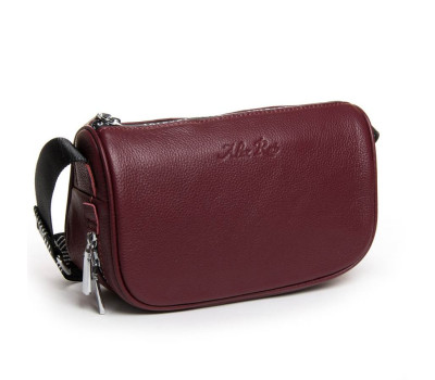 Сумка жіноча класична шкіра ALEX RAI 35-8786-9 wine-red