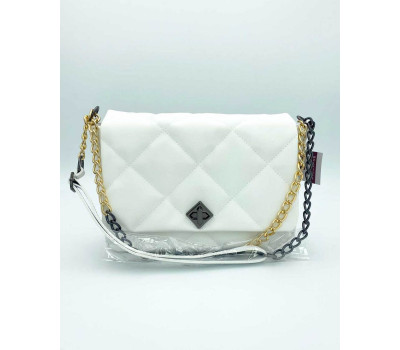 Женская сумка «Поли» белая WeLassie