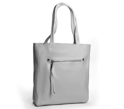 Сумка жіноча класична шкіра ALEX RAI 35-8773 l-grey