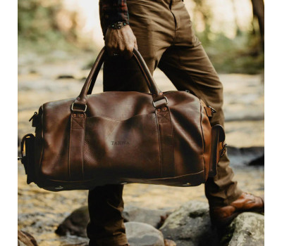 Дорожня сумка баул з натуральної шкіри GB-6564-4lx TARWA