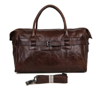 Большая кожаная сумка, телячья кожа, винтажная фактура 7079Q