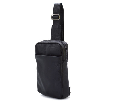 Шкіряний чоловічий слінг, косуха, рюкзак на плече FA-0205-3md TARWA флотар