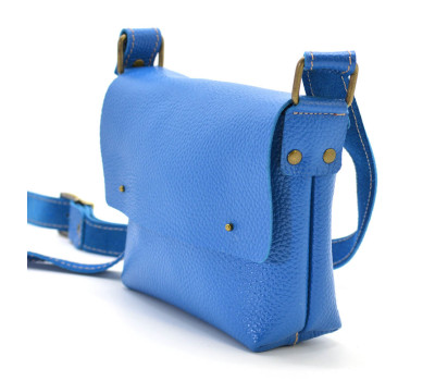 Женская небольшая сумка через плечо TARWA FK-8077-3md синяя