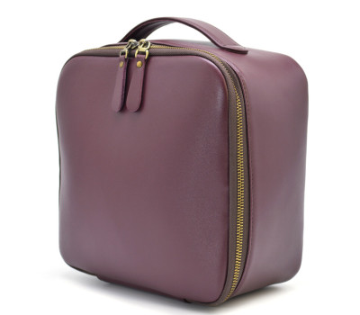 Бьюти кейс, кожаная косметичка, органайзер для косметики TARWA GX-1001-4lx