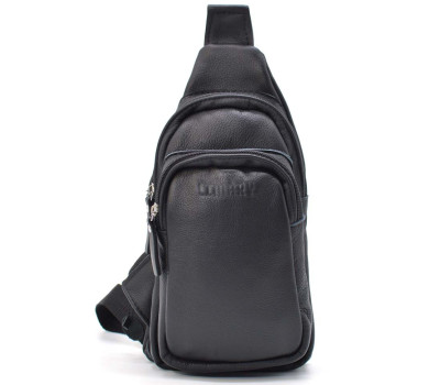 Чоловічий шкіряний слінг на одне плече рюкзак Limary lim-sl15