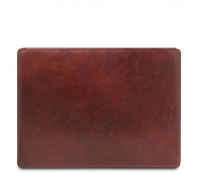 Шкіряний бювар, килимок на стіл керівника (Італія) TL142054 з органайзером