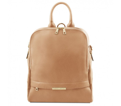 Жіночий рюкзак Шкіряний м'який (Італія) Tuscany TL141376