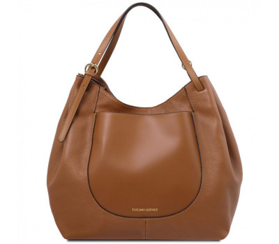 Жіноча сумка м'яка шкіра Tuscany TL142144 Cinzia