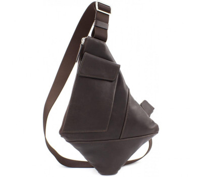 Чоловіча сумка нагрудна кобура Grande Pelle 721620, слінг