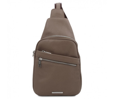 Рюкзак на одне плече з мякої шкіри Tuscany Leather TL142022, рюкзак слінг