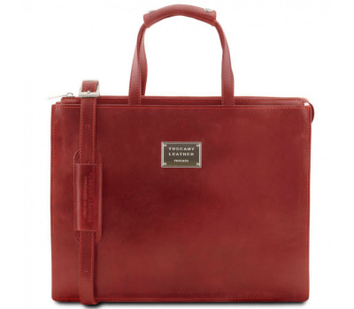 PALERMO-Жіночий портфель на 3 відділення зі шкіри Tuscany Leather TL141343