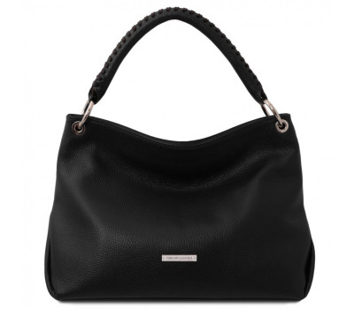 Сумка хобо шкіряна Італійська Tuscany TL142087