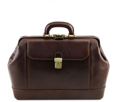 TL142072 Leonardo-шкіряна сумка саквояж від Tuscany