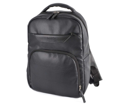 689 рюкзак чорний гл Lucherino