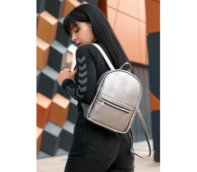 Женский рюкзак Sambag Princes MPSP серебро