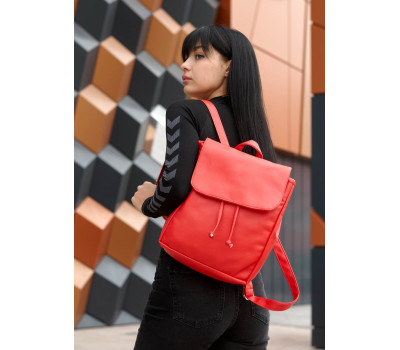 Женский рюкзак Sambag Loft MZN красный