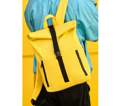 Чоловічий рюкзак Sambag RollTop One жовтий