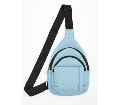 Cумка слинг через плечо Sambag Brooklyn голубая